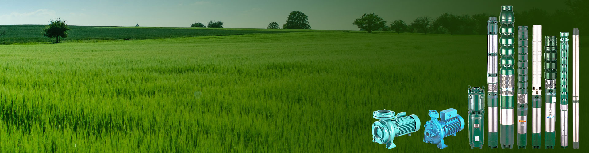 SPR Industries agriculture pumps in the field