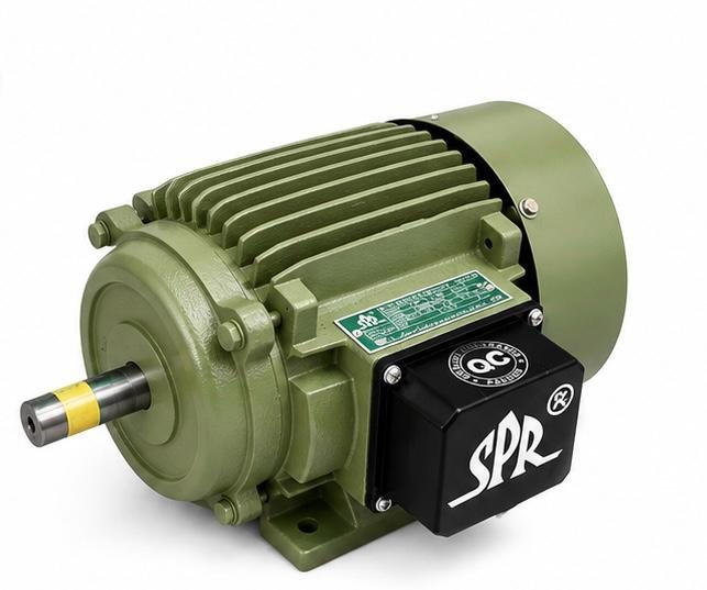 Flange mount AC motor